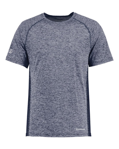 Holloway Youth Electrify CoolCore® T-Shirt 222671 #color_Navy Heather