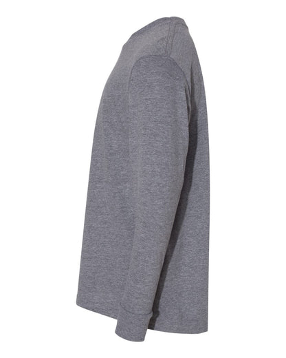 LAT Youth Fine Jersey Long Sleeve Tee 6201 #color_Granite Heather