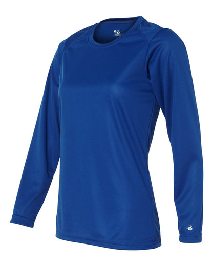 Badger Women's B-Core Long Sleeve T-Shirt 4164 #color_Royal