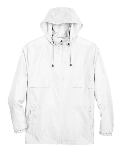 Team 365 Unisex Zone Protect Lightweight Jacket TT73 #color_White