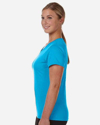 Augusta Sportswear Women's Nexgen Performance V-Neck T-Shirt 1790 #colormdl_Power Blue