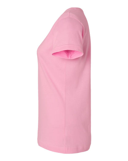 LAT Women's Fine Jersey Tee 3516 #color_Pink