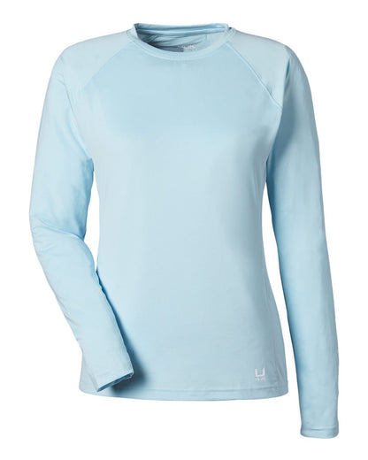 HUK Women's LoPro Pursuit T-Shirt H612L04 #color_Plein Air