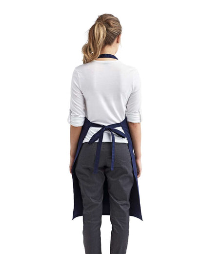 Artisan Collection by Reprime Organic Cotton Bib Apron RP102 #colormdl_Navy