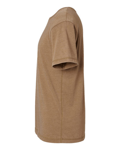 LAT Unisex Vintage Wash Tee 6902 #color_Washed Coyote Brown