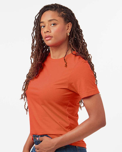 Tultex Unisex Combed CVC T-Shirt 602CVC #colormdl_Heather Orange