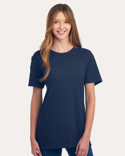 JERZEES Premium Blend Ring-Spun T-Shirt 560MR #colormdl_Indigo Heather