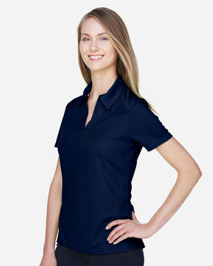 North End Women's Recycled Polyester Performance Pique Polo 78632 #colormdl_Night
