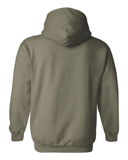 Gildan Unisex Heavy Blend™ Hooded Sweatshirt 18500 #color_Military Green