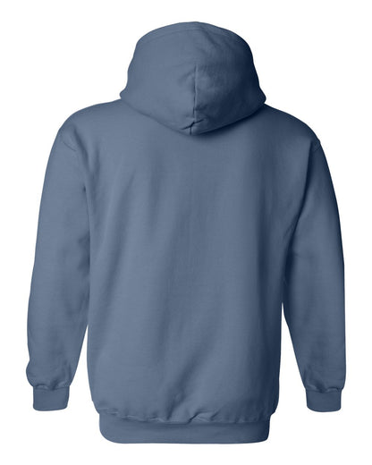 Gildan Unisex Heavy Blend™ Hooded Sweatshirt 18500 #color_Indigo Blue