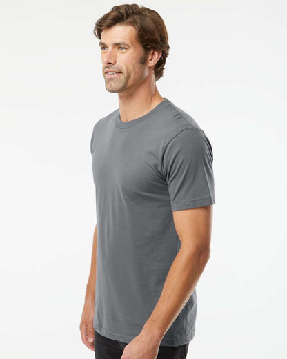 American Apparel Unisex Fine Jersey Tee 2001 #colormdl_Asphalt
