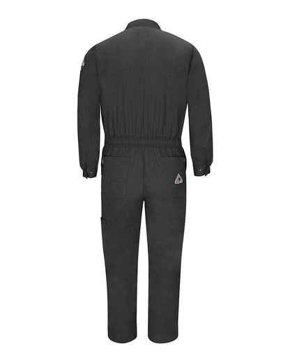 Bulwark iQ Series® Mobility Coverall - Tall Sizes QC20T #color_Dark Grey