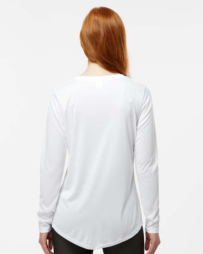 Paragon Women's Long Islander Performance Long Sleeve T-Shirt 214 #colormdl_White