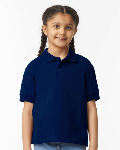 Gildan Youth DryBlend® Jersey Polo 8800B #colormdl_Navy