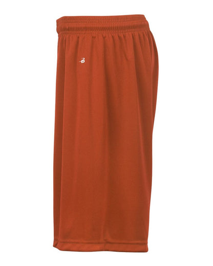 Badger B-Core 9" Shorts 4109 #color_Burnt Orange