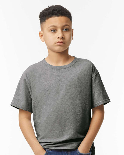 Gildan Youth Softstyle® T-Shirt 64000B #colormdl_Graphite Heather