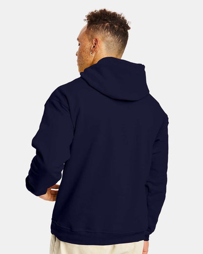 Hanes Unisex EcoSmart® Hooded Sweatshirt P170 #colormdl_Athletic Navy
