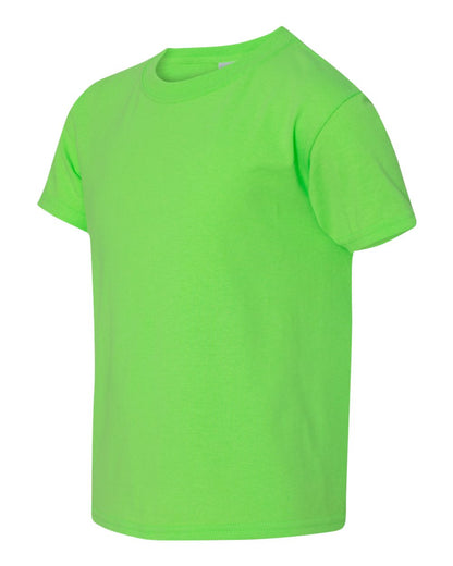 Gildan Heavy Cotton™ Youth T-Shirt 5000B #color_Neon Green