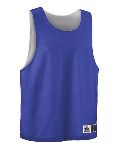 Alleson Athletic Lacrosse Reversible Pinnie LP001A #color_Royal/ White