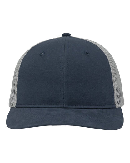 Sportsman Modern Six-Panel Trucker Fit Cap SP1650 #color_Navy/ Grey