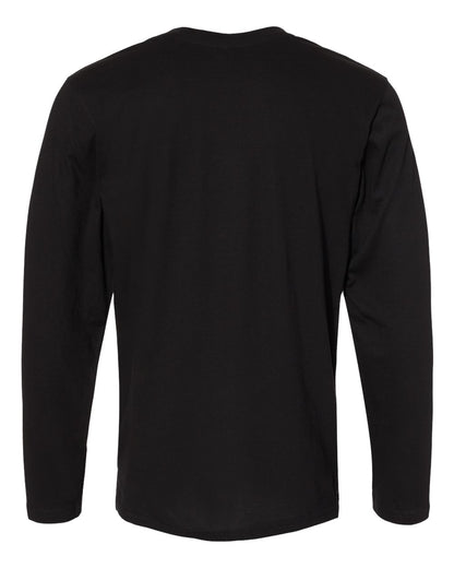 LAT Men's Fine Jersey Long Sleeve Tee 6918 #color_Black