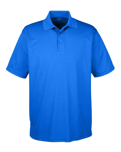 UltraClub Men's Cool & Dry Mesh Piqué Polo 8210 #color_Royal
