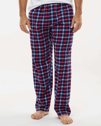 Boxercraft Harley Flannel Pants BM6624 #colormdl_Red Blue Plaid