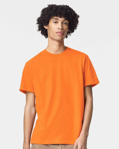 American Apparel Unisex Fine Jersey Tee 2001 #colormdl_Orange