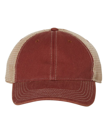 LEGACY Old Favorite Trucker Cap OFA #color_Cardinal/ Khaki