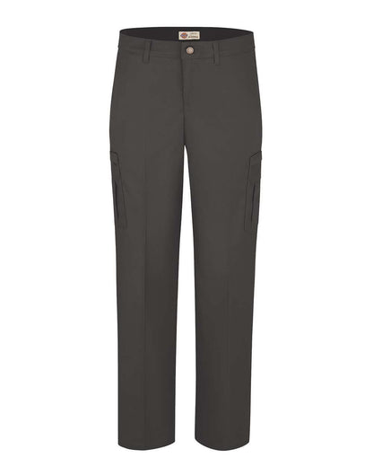 Dickies Women's Premium Cargo Pants FP72 #color_Dark Charcoal - 37 Unhemmed