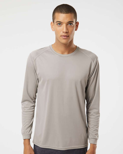 Paragon Unisex Long Islander Performance Long Sleeve T-Shirt 210 #colormdl_Sand
