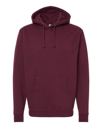 Independent Trading Co. Heavyweight Hooded Sweatshirt IND4000 #color_Maroon