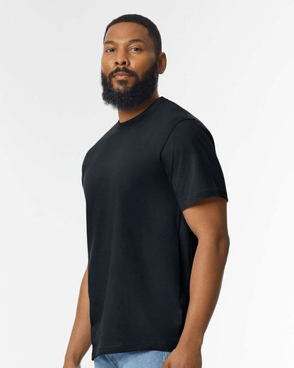 Gildan Unisex Softstyle® Midweight T-Shirt 65000 #colormdl_Pitch Black