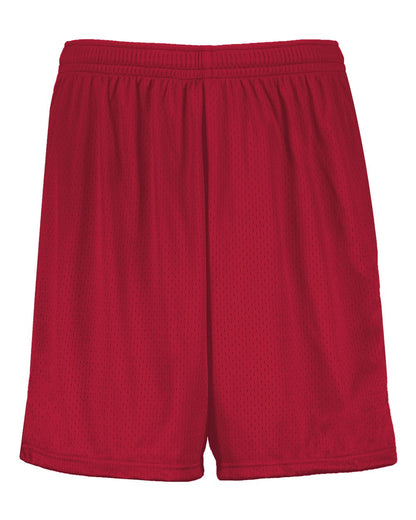 Augusta Sportswear Youth Modified Mesh Shorts 1851 #color_Scarlet