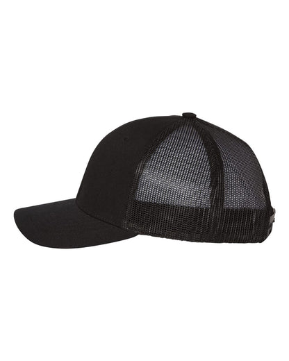 Richardson Youth Trucker Snapback Cap 112Y #color_Black