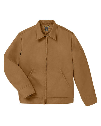 Harriton Unisex ClimaBloc® Station Jacket M721 #color_Duck Brown