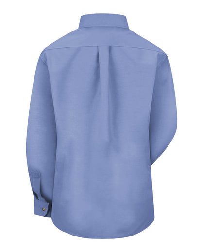 Red Kap Women's Poplin Dress Shirt SP91 #color_Light Blue