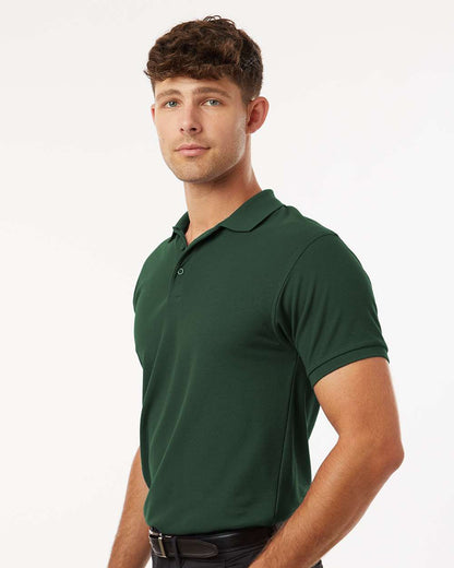 AllPro Men's Pique Polo 62800 #colormdl_Forest Green
