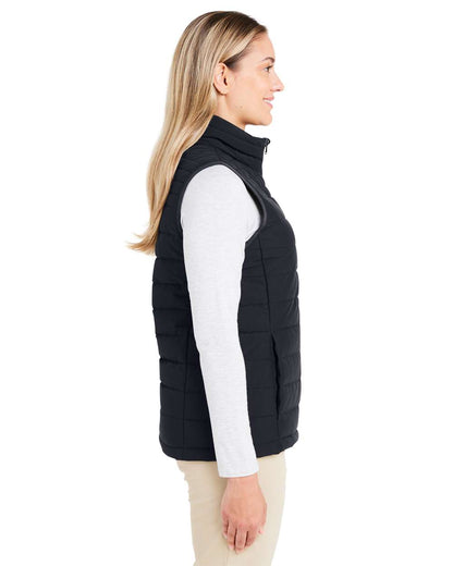 vineyard vines Women's Mountain Weekend Puffer Vest O001806 #colormdl_Jet Black