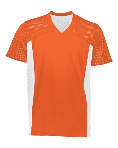 Augusta Sportswear Youth Reversible Flag Football Jersey 265 #color_Orange/ White