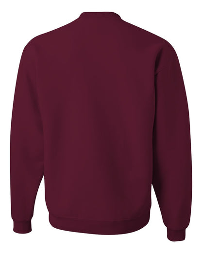 JERZEES Unisex NuBlend® Crewneck Sweatshirt 562MR #color_Maroon