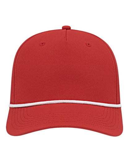 CAP AMERICA Athletic Rope Cap i7256 #color_Red/ White