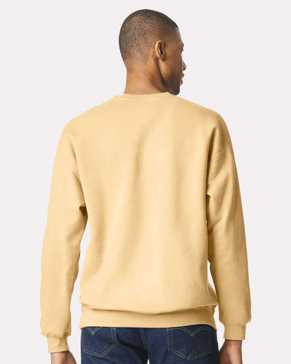 Gildan Unisex Softstyle® Midweight Crewneck Sweatshirt SF000 #colormdl_Yellow Haze
