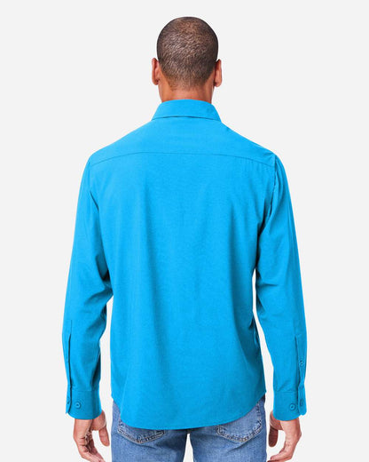 CORE365 Men's Ultra UVP® Marina Shirt CE510L #colormdl_Electric Blue