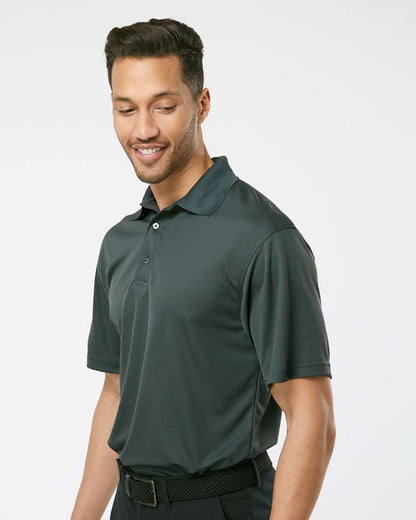 Paragon Men's Saratoga Performance Mini Mesh Polo 100 #colormdl_Carbon