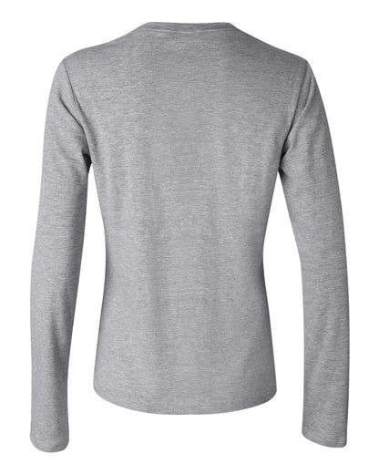 BELLA + CANVAS Women’s Jersey Long Sleeve Tee 6500 #color_Athletic Heather