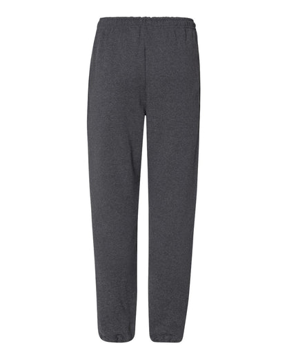 Russell Athletic Unisex Dri Power® Closed Bottom Sweatpants with Pockets 029HBM #color_Black Heather