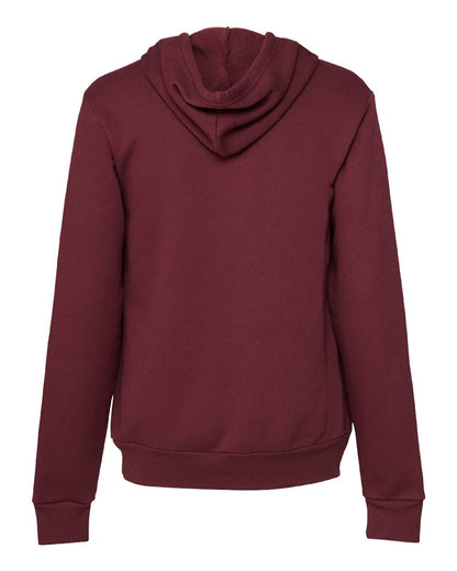 BELLA + CANVAS Sponge Fleece Hoodie 3719 #color_Maroon