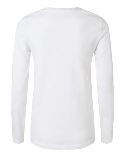 Jaanuu Women's RegenX Cotton Underscrub Long Sleeve T-Shirt W30002U #color_White