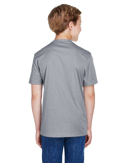 Team 365 Youth Sonic Heather Performance T-Shirt TT11HY #colormdl_Athletic Heather
